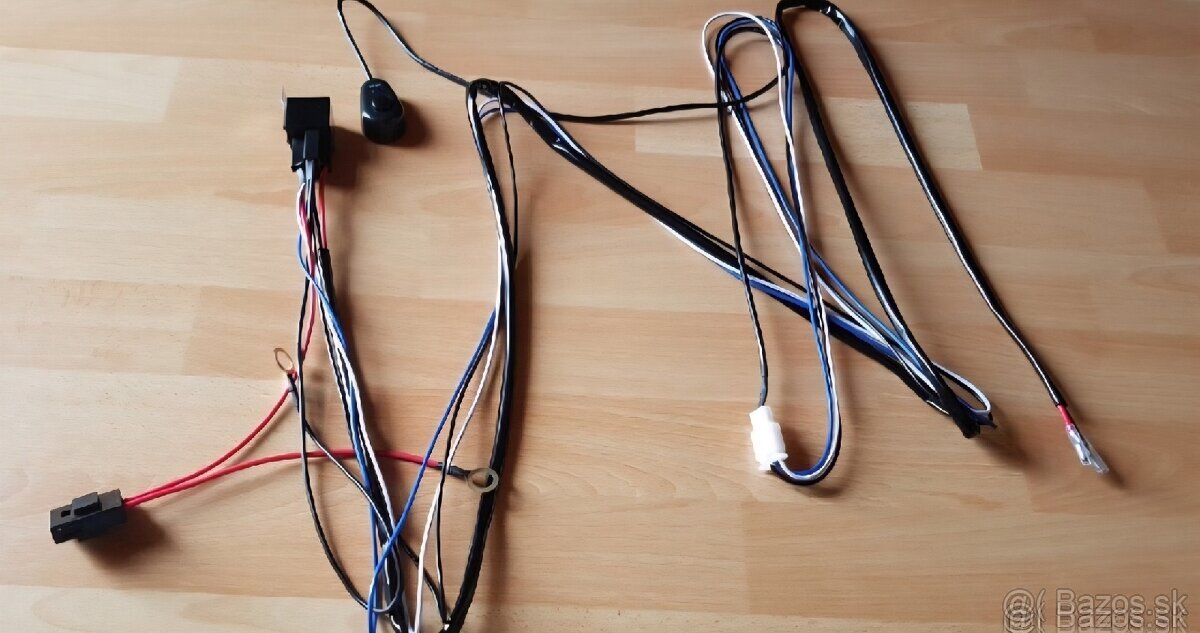 Kabeláž na led rampy - svetla
- 3