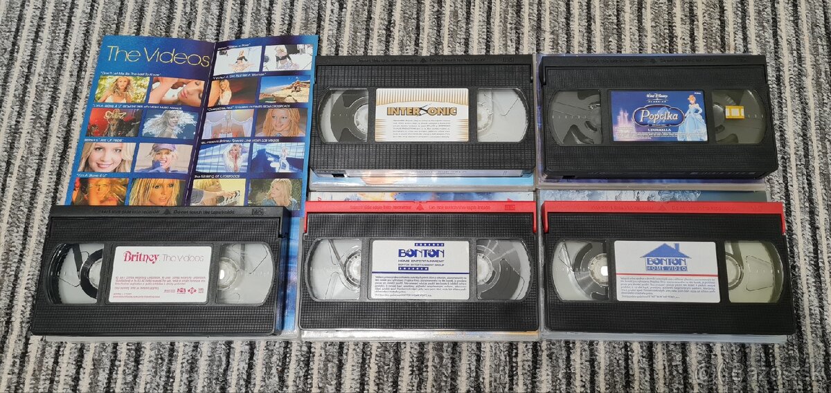 VHS videokazety originálky - 3