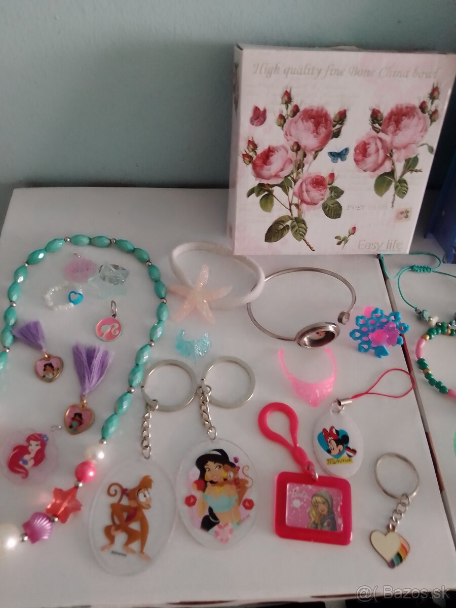 43dielny set- detské šperky,šperkovnica+925prsteň - 3