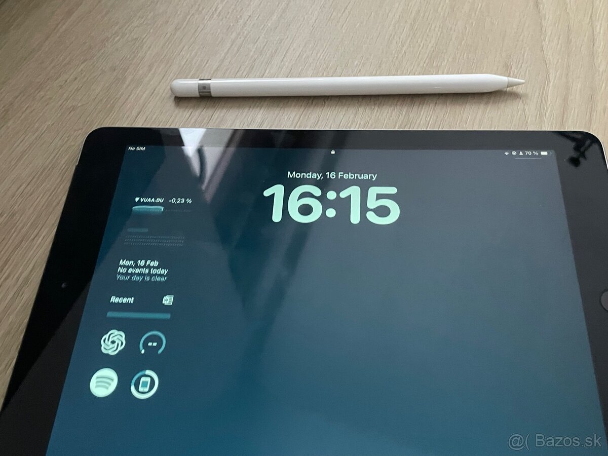 Predám iPad 6. gen 128GB + Apple Pencil - 3
