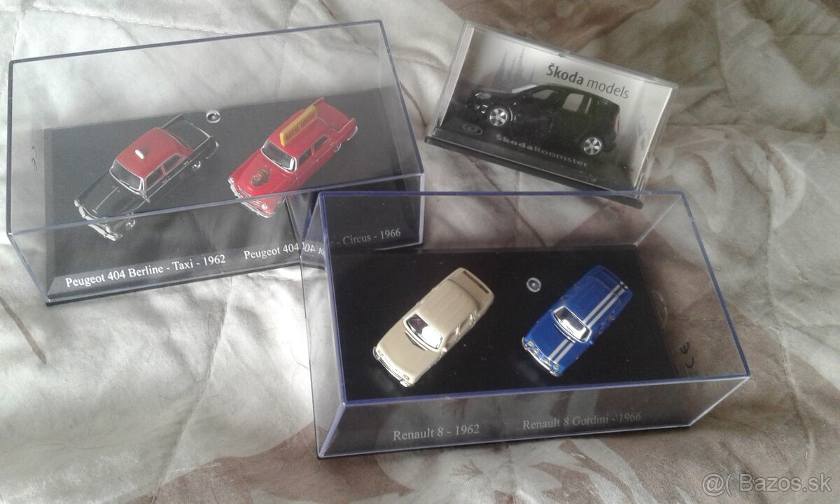Modely áut 1/87, 1/72, 1/64 1/34, 1/32, 1/12.. - 3