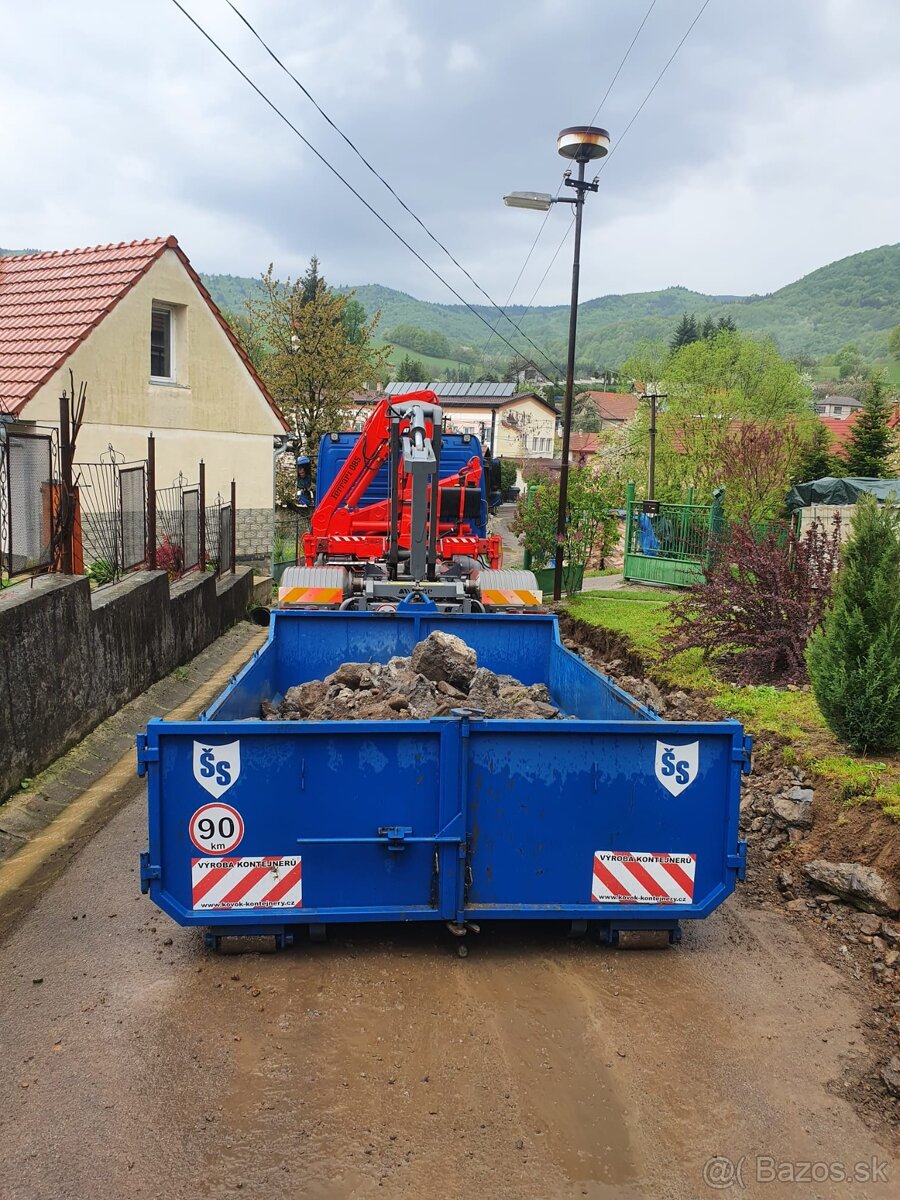 PRENÁJOM kontajnerov, DOPRAVA s rukou - 3
