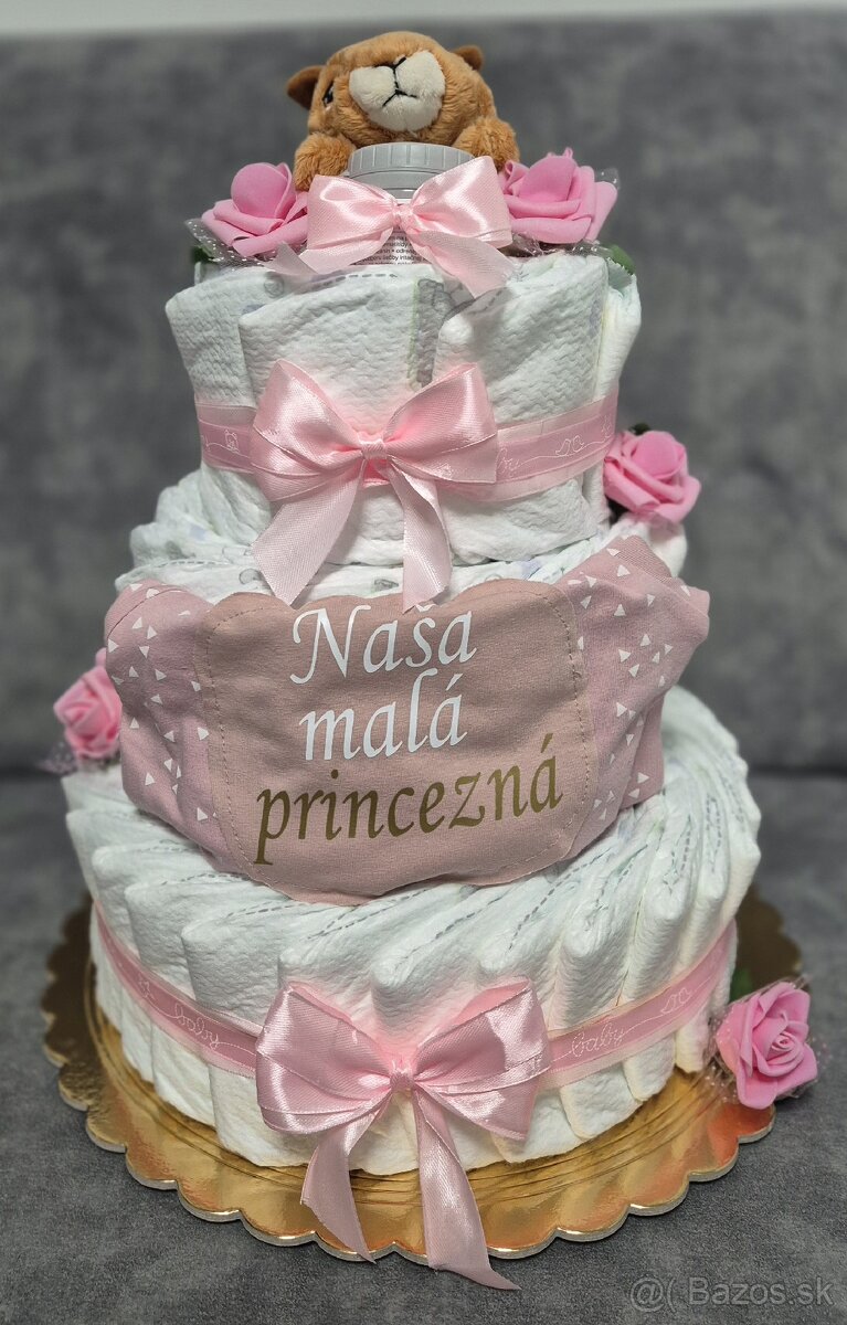 Plienková torta 3 poschodia - 3
