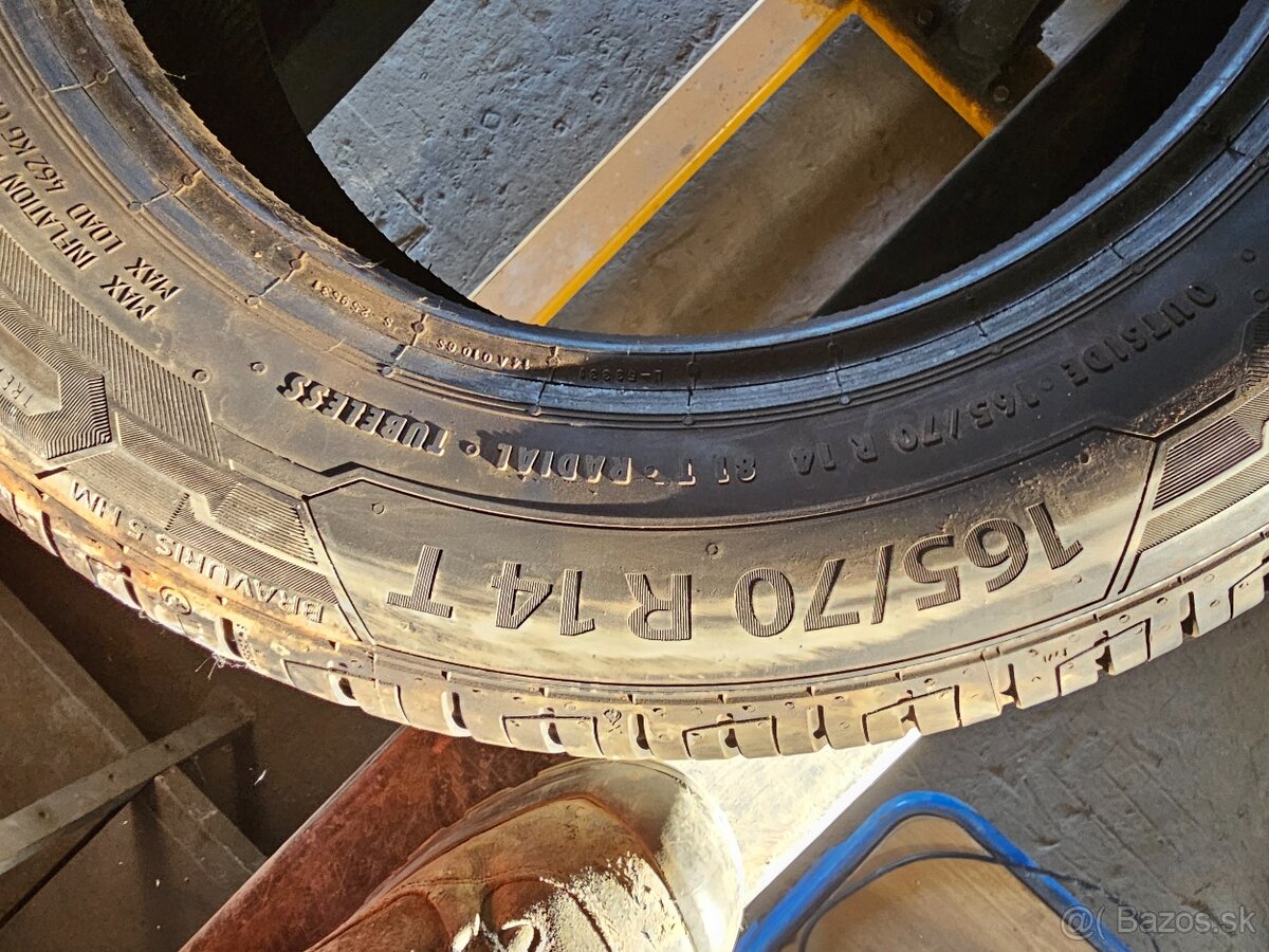 Letné pneumatiky 165/70 R14 - 3