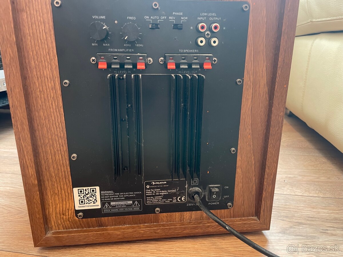 predám subwofer AUNA 150W - 3