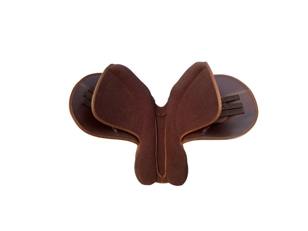 Anglické sedlo syntetické Premium hnedé - 3