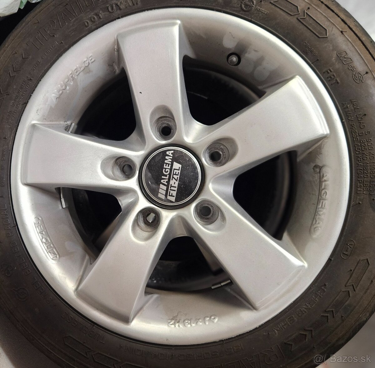 Alu kola Algema Fitzel R13 - sada č.4 - 3