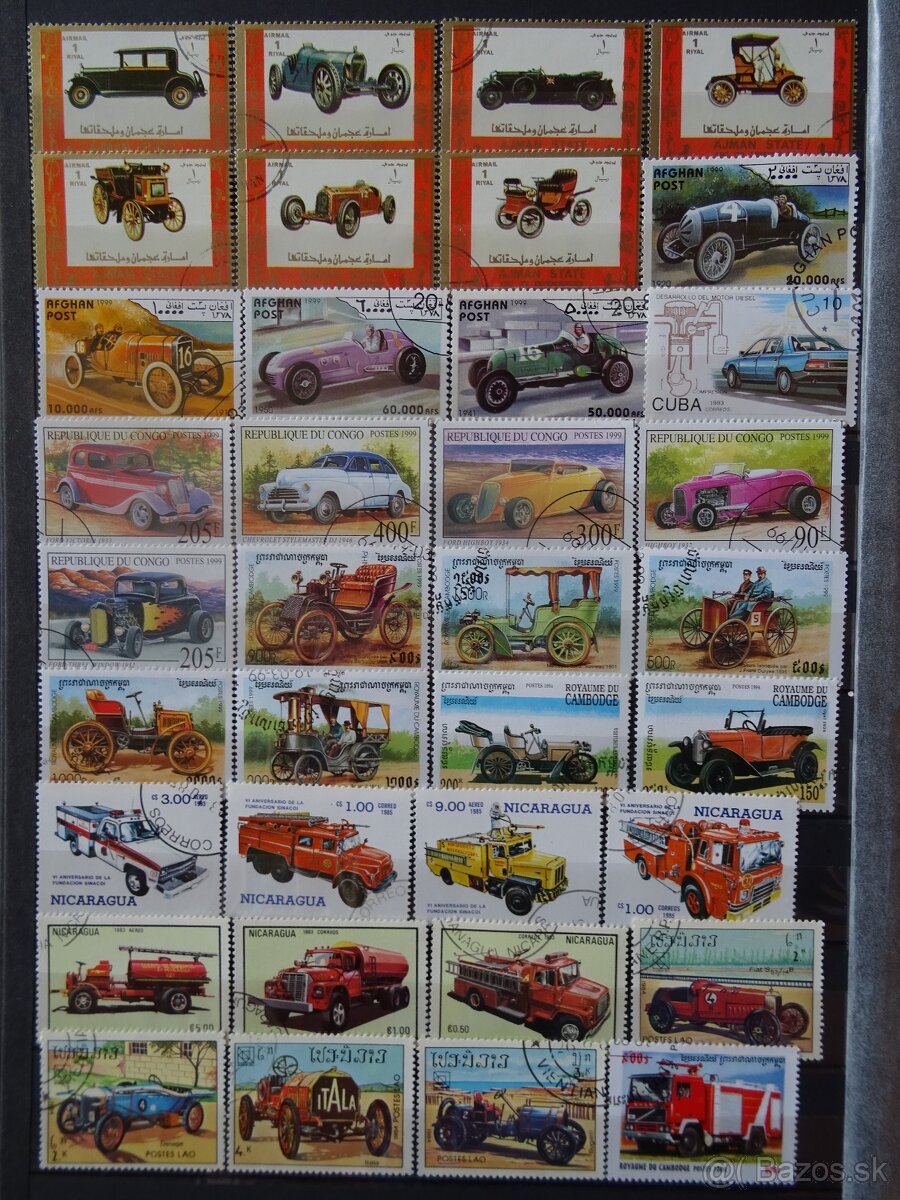 Pekná zbierka známok DOPRAVA - 3