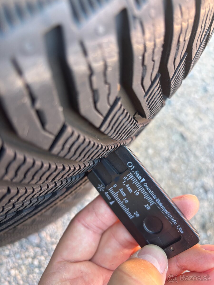 Predám zimné pneu. Michelin Alpin7 205/45 r17 - 3