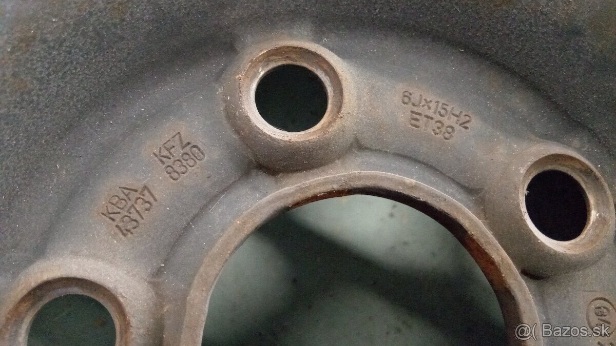 Pneumatiky 195/65 R15 - kolesá na diskoch - letné 4ks - 3