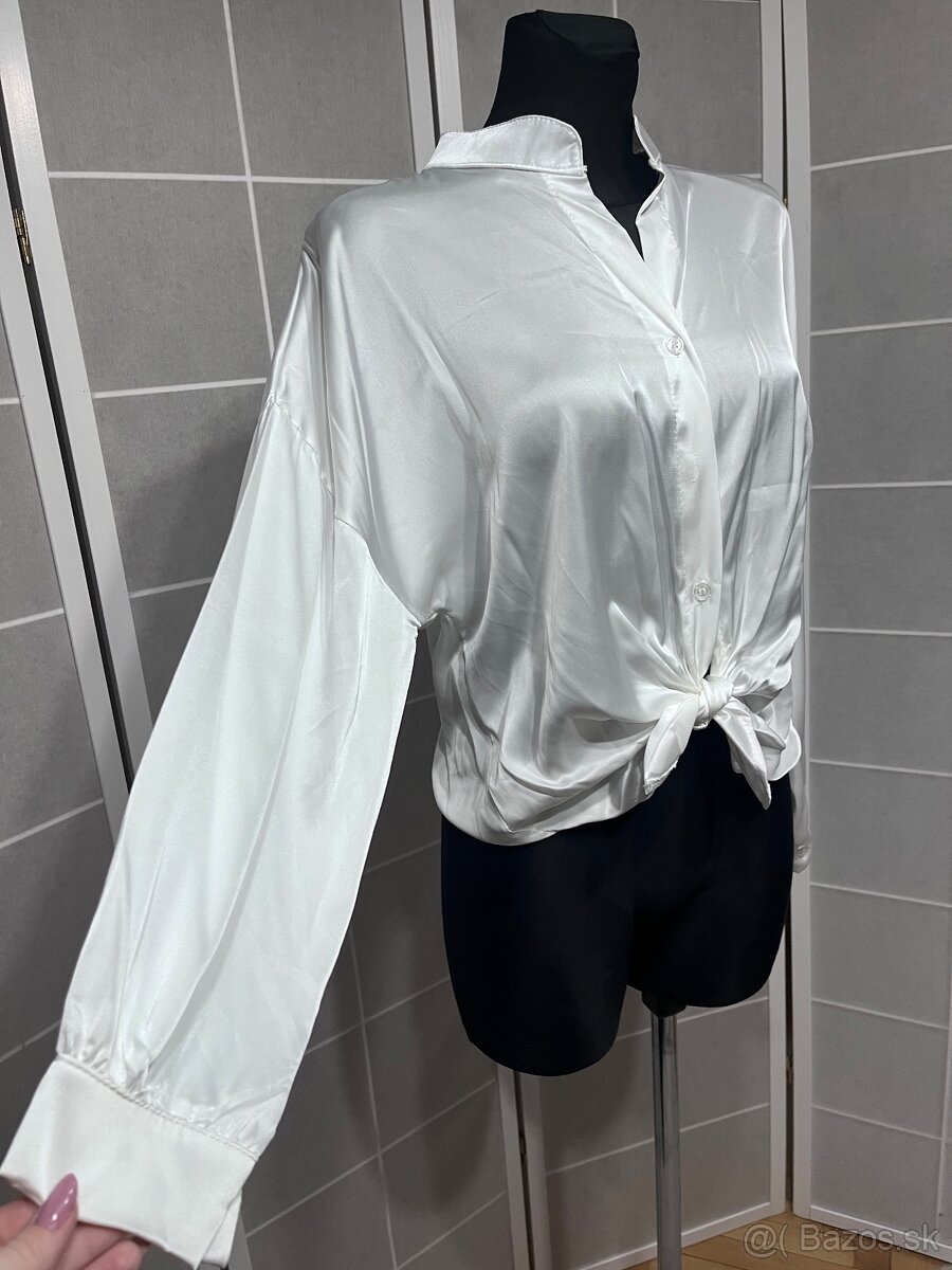 Damska biela bluzka - 3