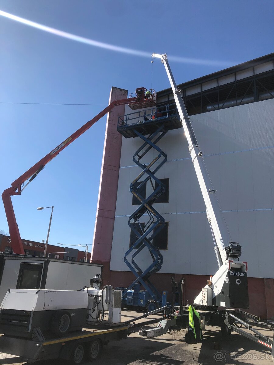 Prenájom žeriavu Bocker AHK36/2400 - 3