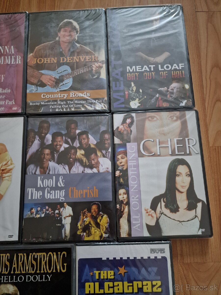 DVD koncerty. Cena za všetko spolu. - 3