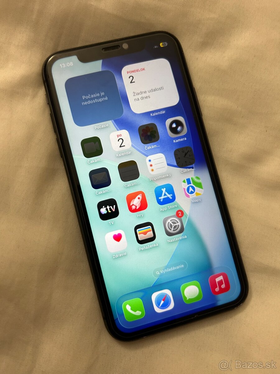 iPhone 11 128GB black - 100% batéria - 3