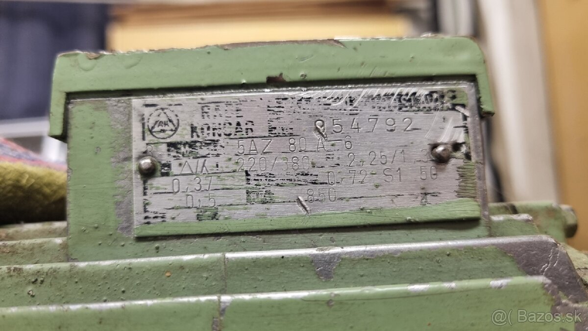 Elektricky motor 0.37kW - 3