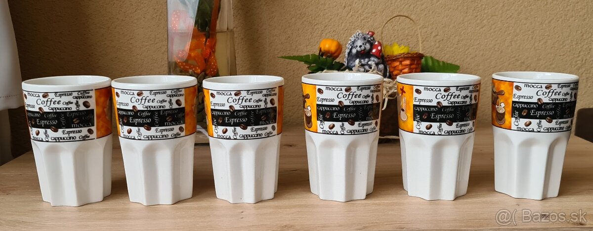 Poháre na kávu, nápoje - 3