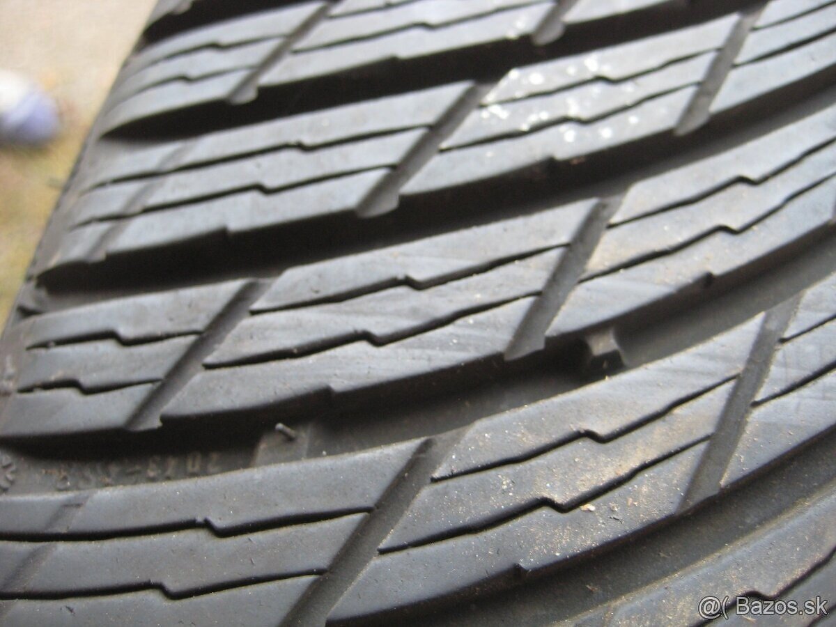 4ks zánovné 255/45 R20 105V Michelin Pilot Alpin 5 SUV 7mm - 3
