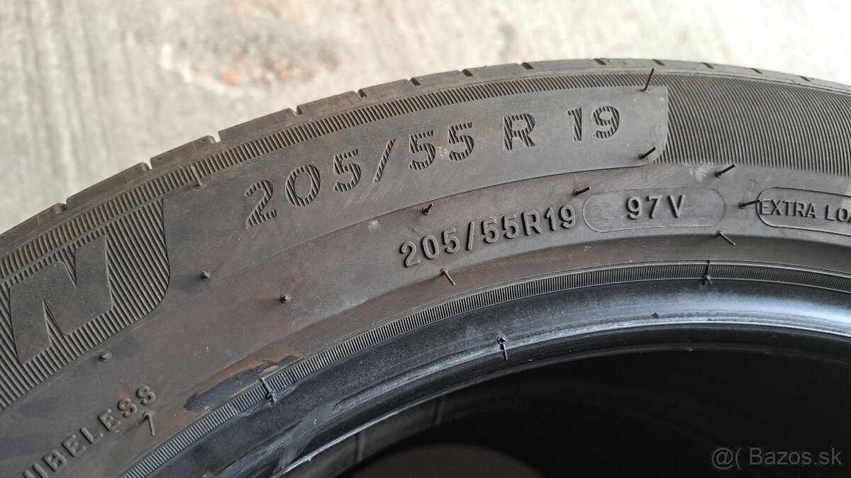 Predám letné pneumatiky 205/55/19 - 3
