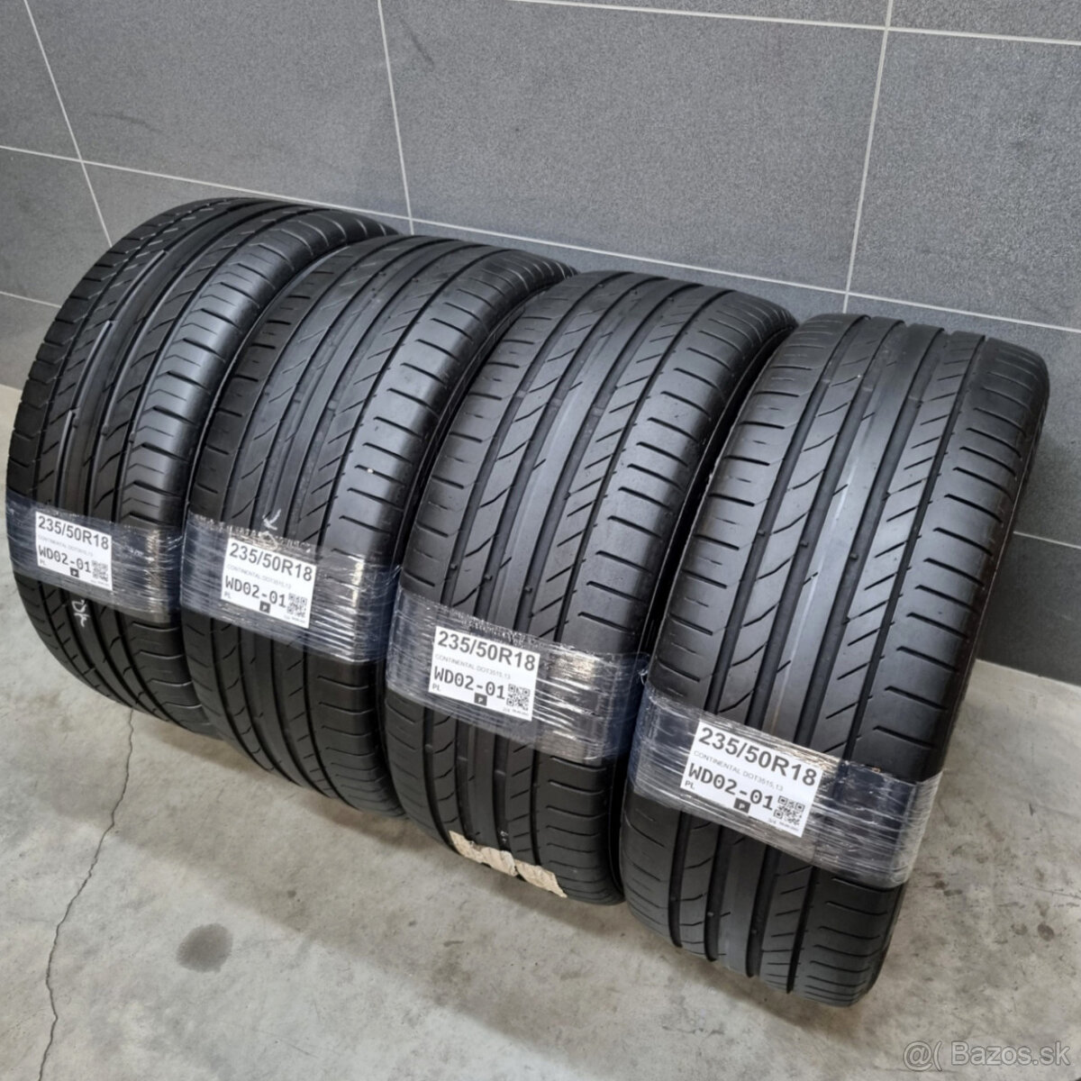 Letné pneumatiky 235/50 R18 CONTINENTAL - 3