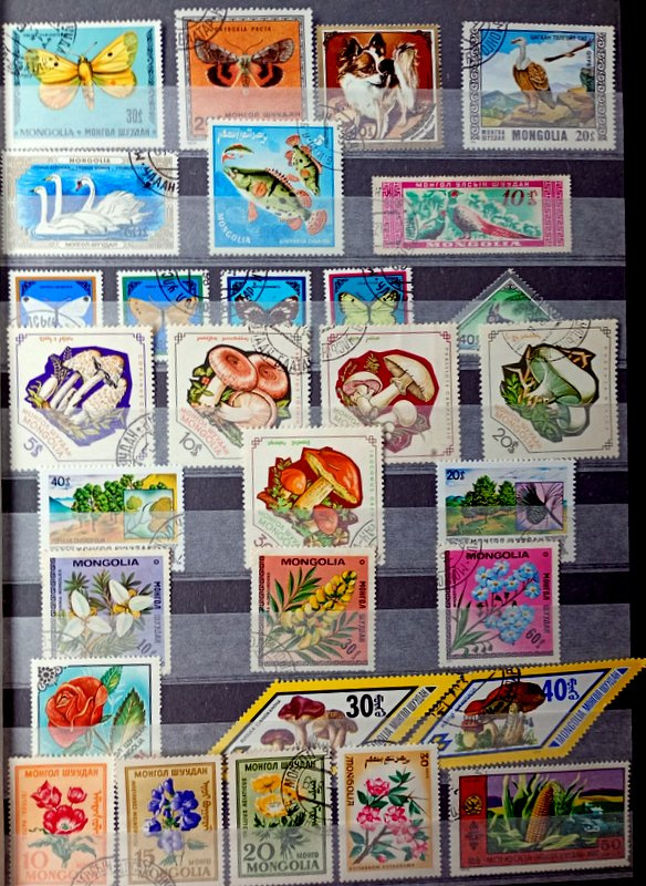 Predám poštové známky Mongolska - 3