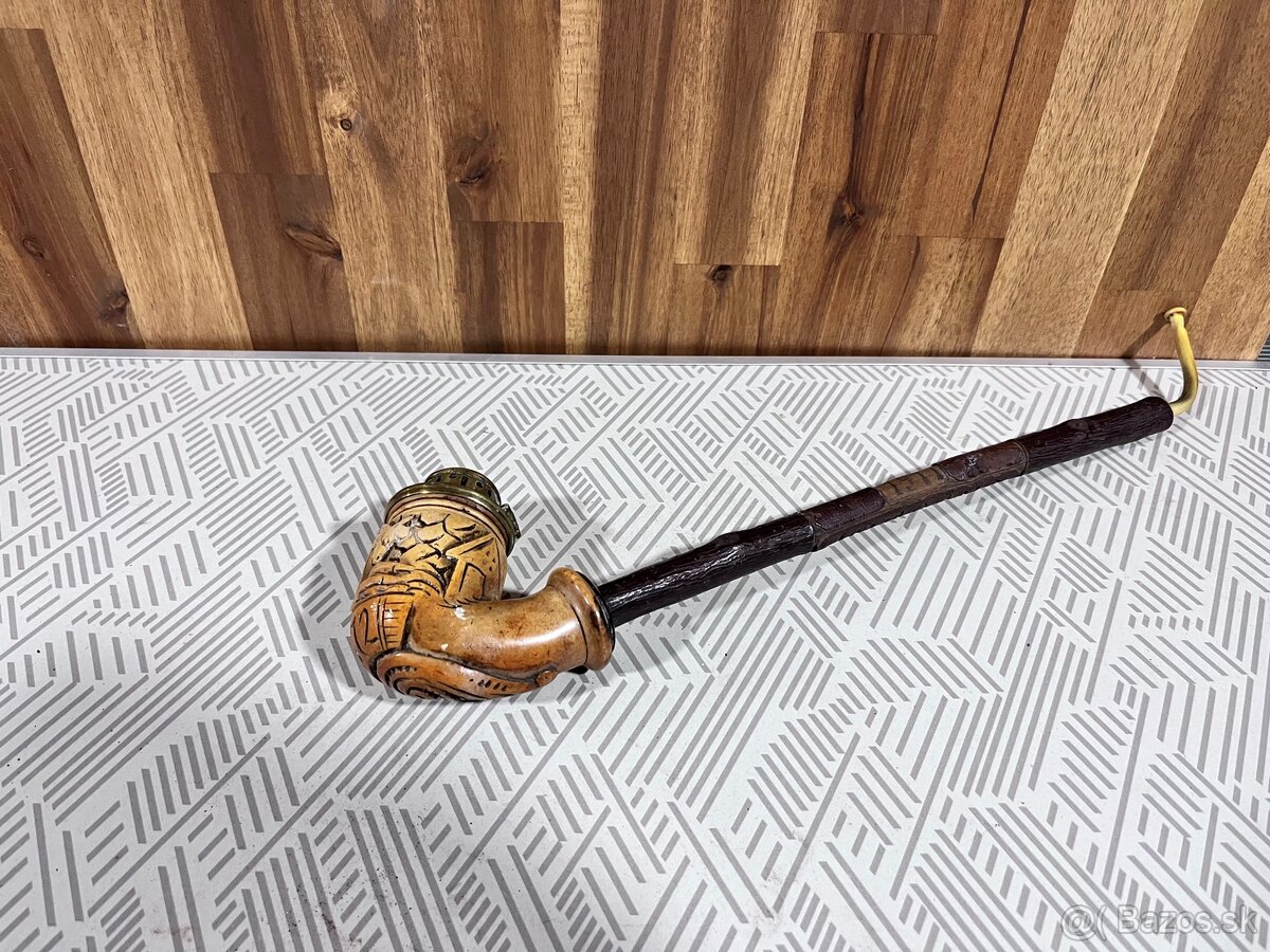 Starozitna drevena fajka - 3