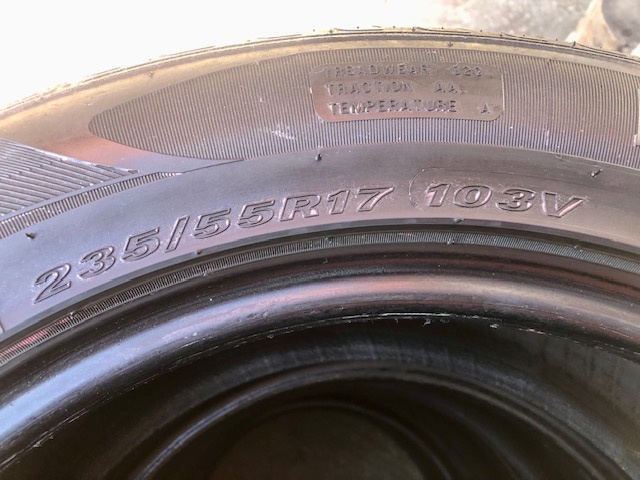 235/55 r17 Nexen - 3