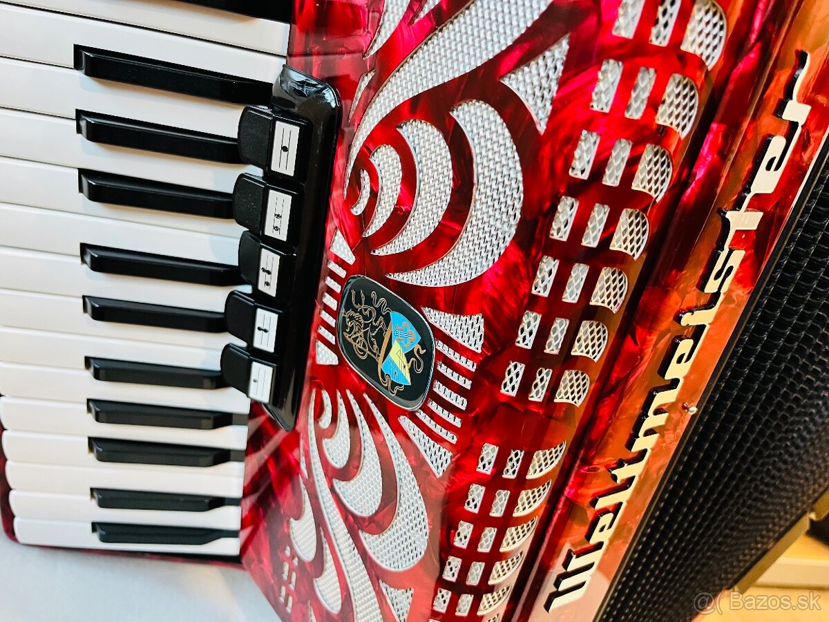 Predám akordeón Weltmeister Caprice 80 basový - 3