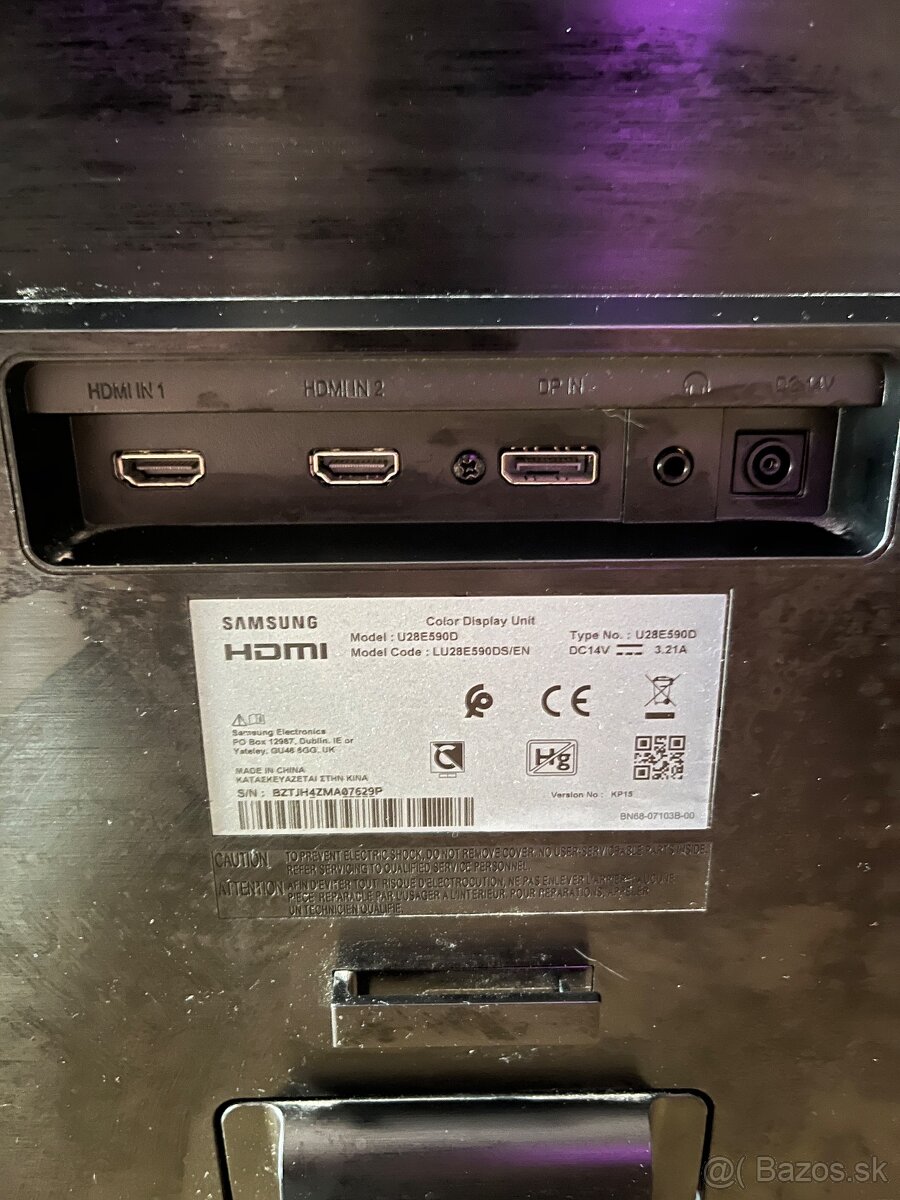 Samsung U28E590 28” - 3