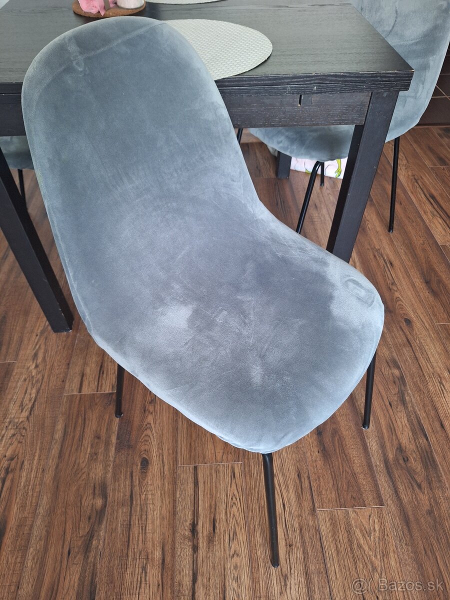 Jedálenský rozkladaci stol so stoličkami - 3