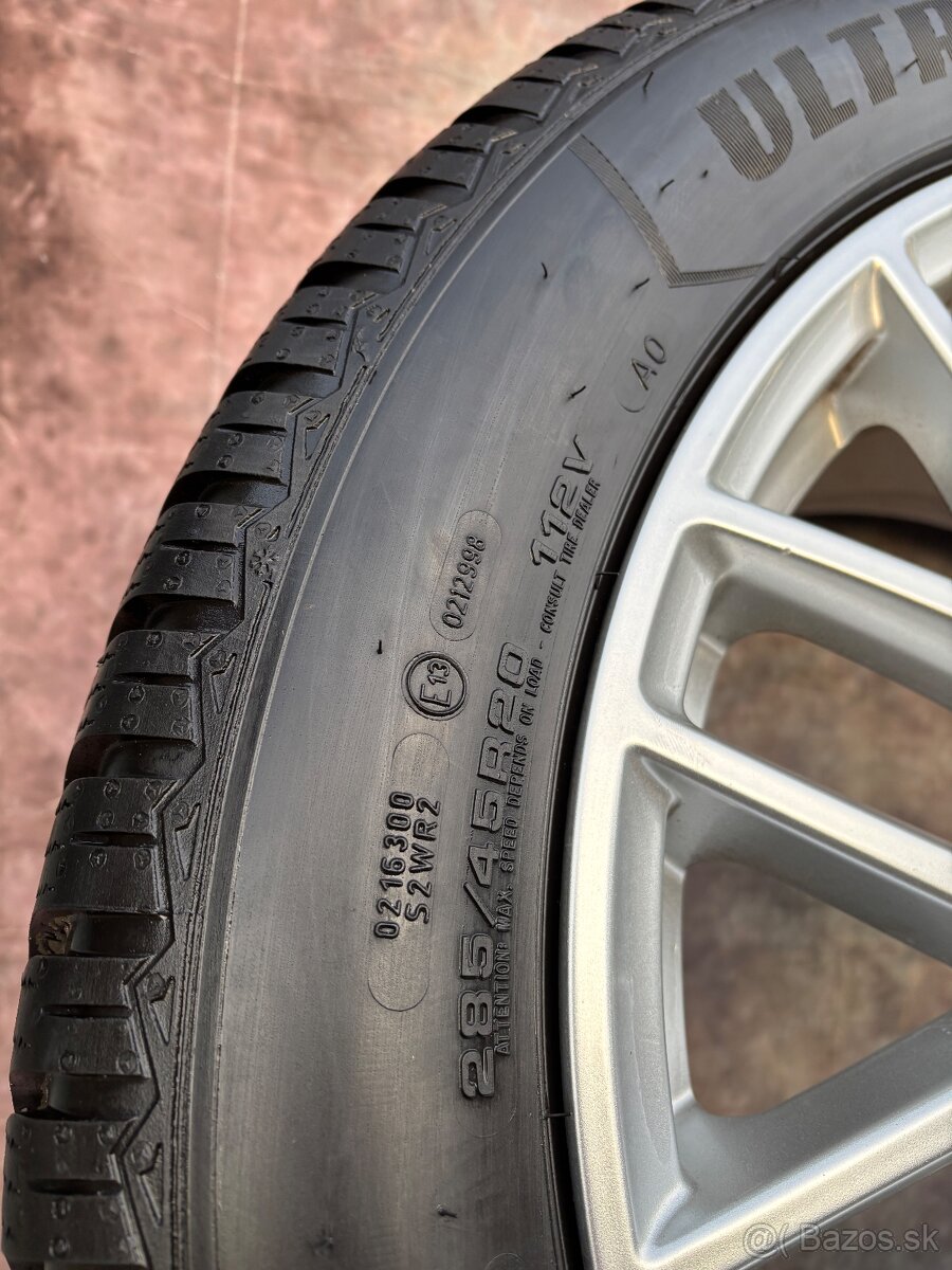 Originální Alu kola Audi Q7,SQ7 285/45/20 TOP STAV - 3