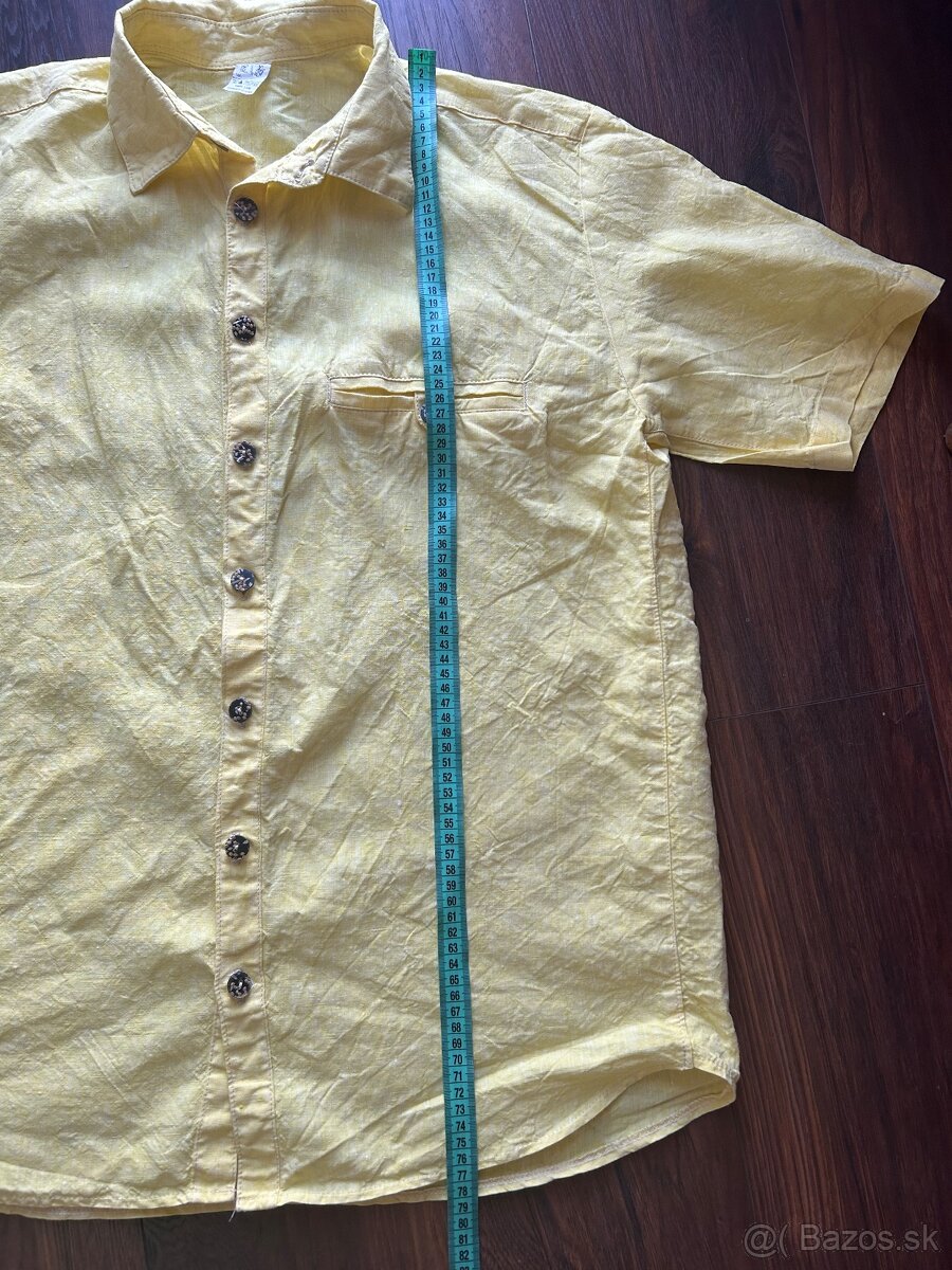 Pánska ľanová košeľa - 3