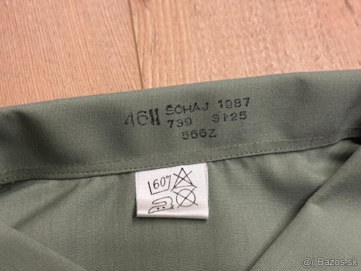 Bundokošeľa ČSĽA vz.63, nová, originál, aj veľké - 3