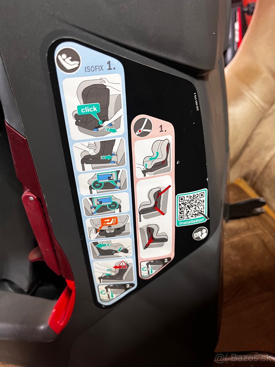 Autosedačka Britax Römer Advansafix (9-36kg) - 3