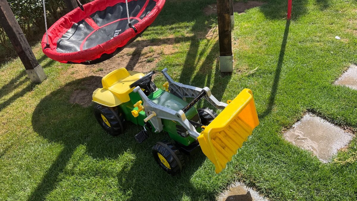 Slapaci John Deere traktor pre deti - 3