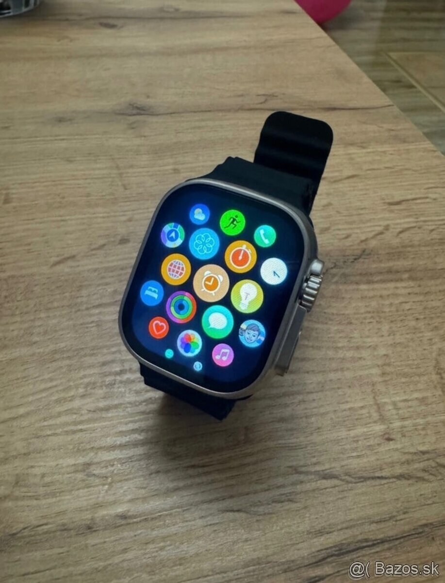 Inteligentné hodinky Ultra Watch 2 Titanium - čierne - 3