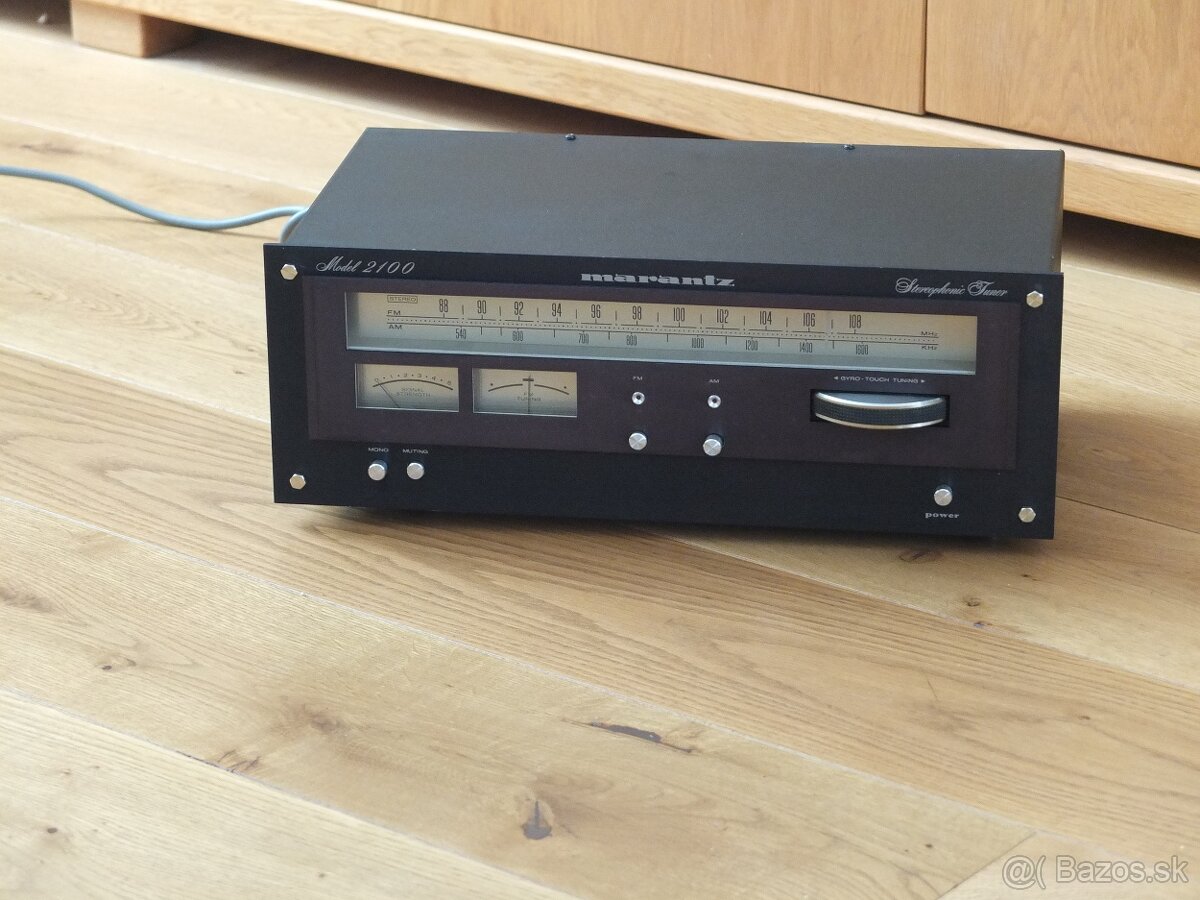 MARANTZ 2100 Black Stereo tuner FM/AM (1978-1980) - 3
