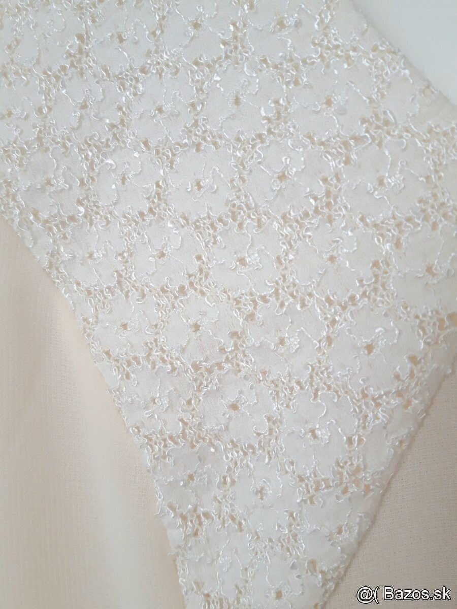 Elegantné šaty s predĺženým bolérom v.38 - 3