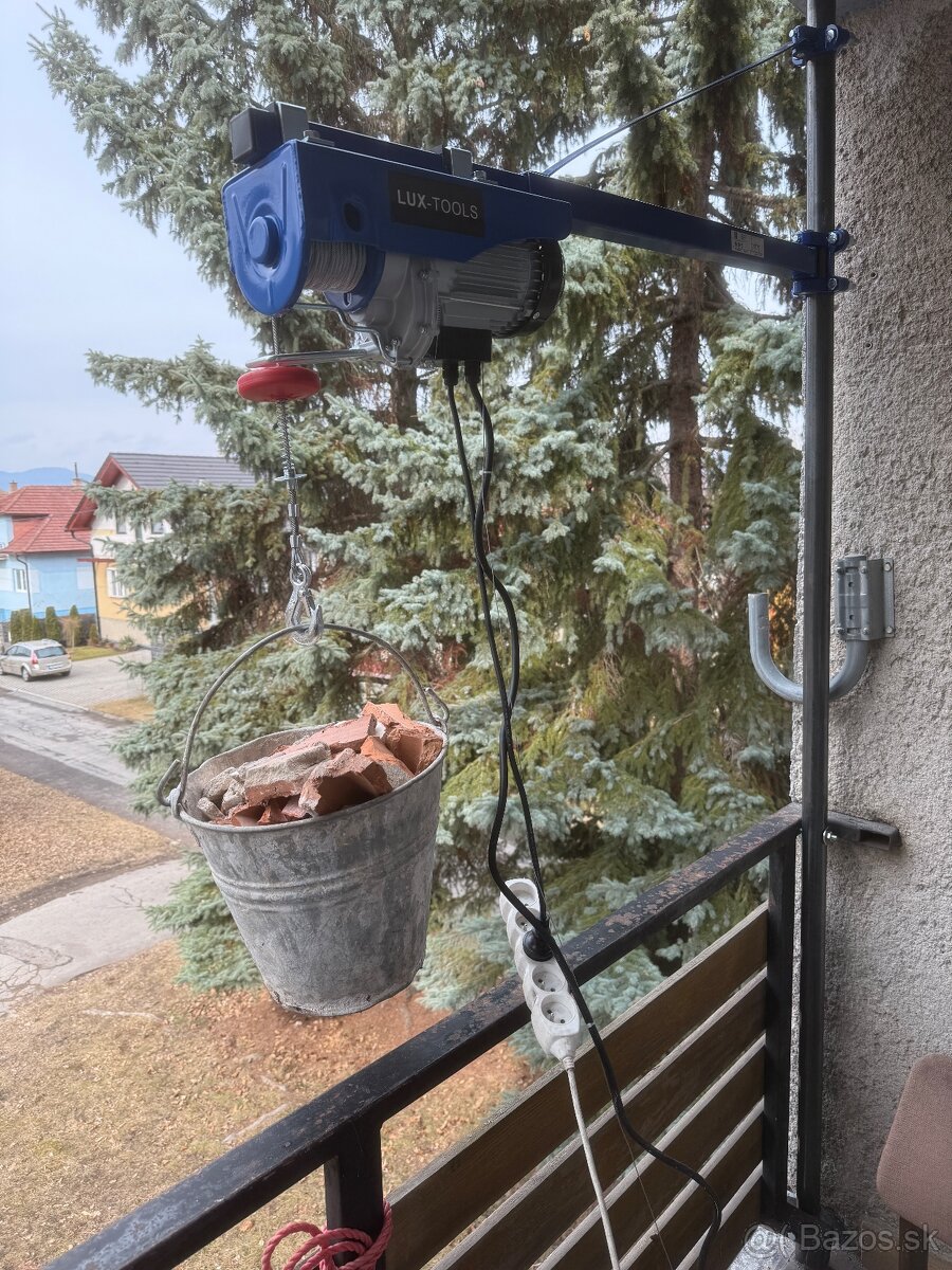 Lux Tools ESZ-300/600-A elektrický lanový navijak - 3