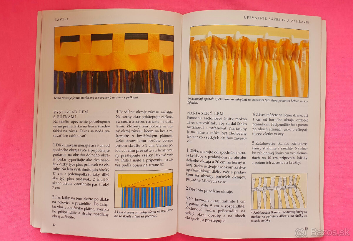 Závesy. Strihanie, šitie, dekorácia. - 3