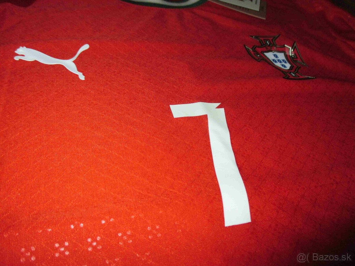 Futbalový dres Portugalsko domáci XL Ronaldo - 3