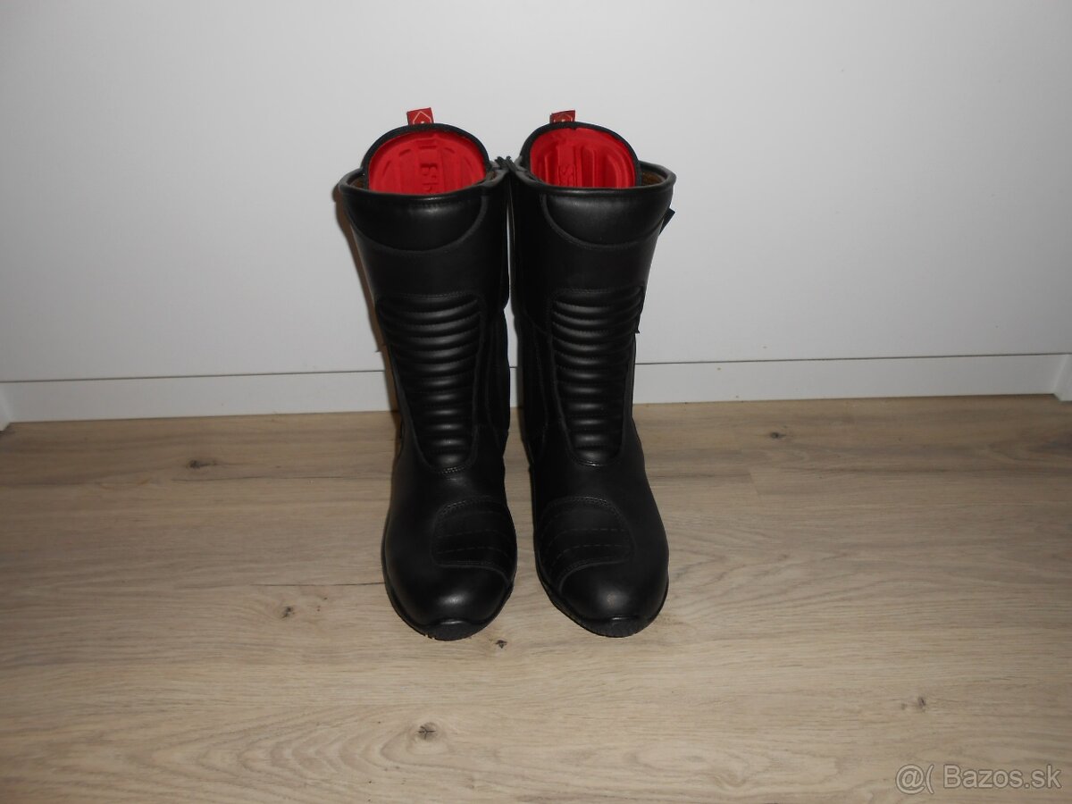 Predam nove damske kozene moto cizmy znacky IXS TOUR - 3