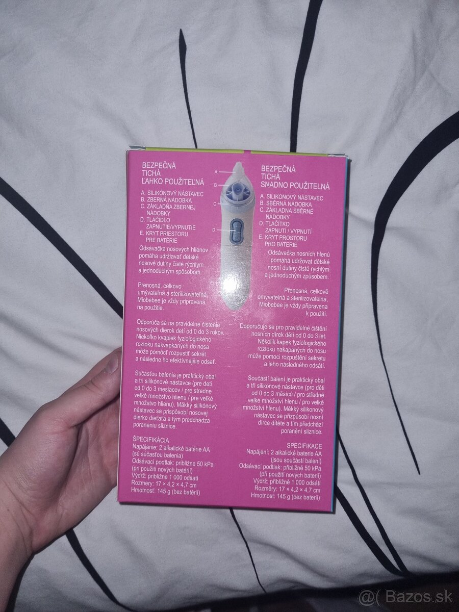 Elektrická odsávačka do nošteka - 3