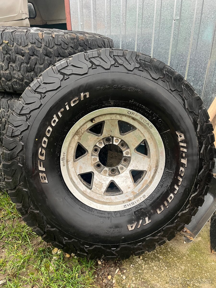 Alu disky 6x139.7 r15 - 3