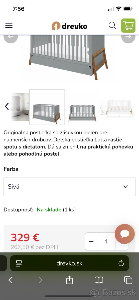 Detská rastúca postel - 3