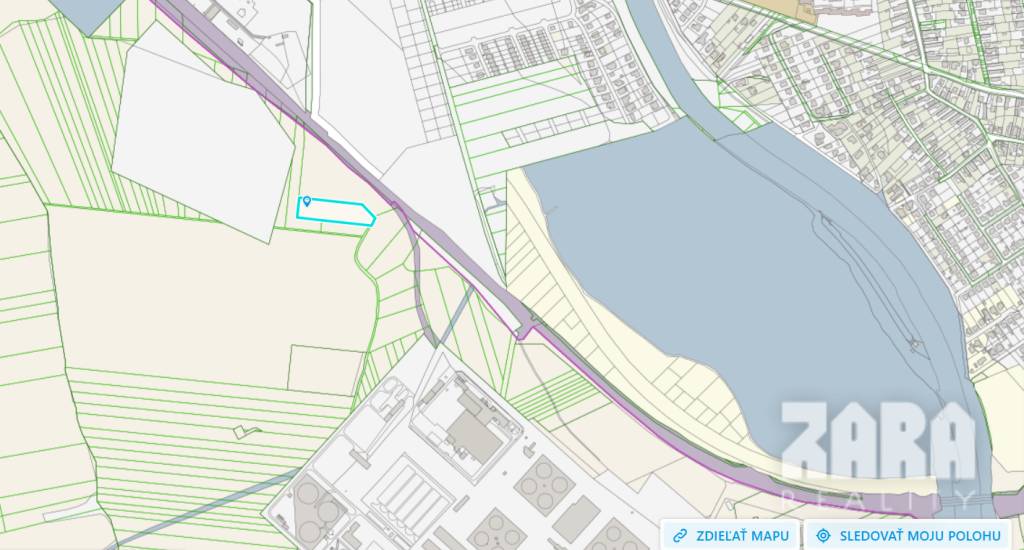 Košice- Barca, orná pôda 7153 m2. Extravilán. - 3