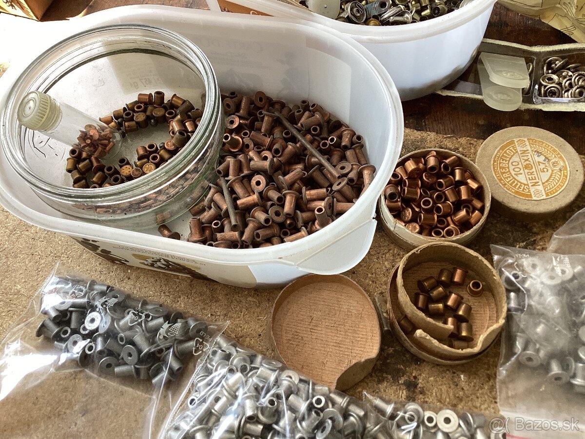 Kovové nity medenne ,hliníkové - 3