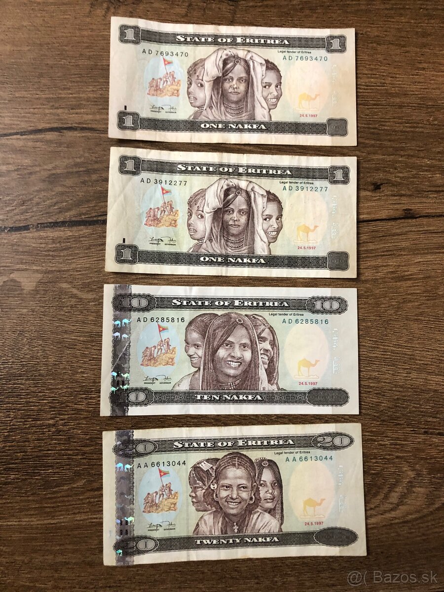 Bankovky RÔZNE (SVET) 2 - 3