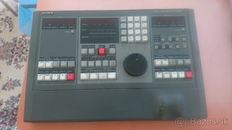 Sony střihový pult + manual pro DAT PCM ( i jednotlivě ) - 3