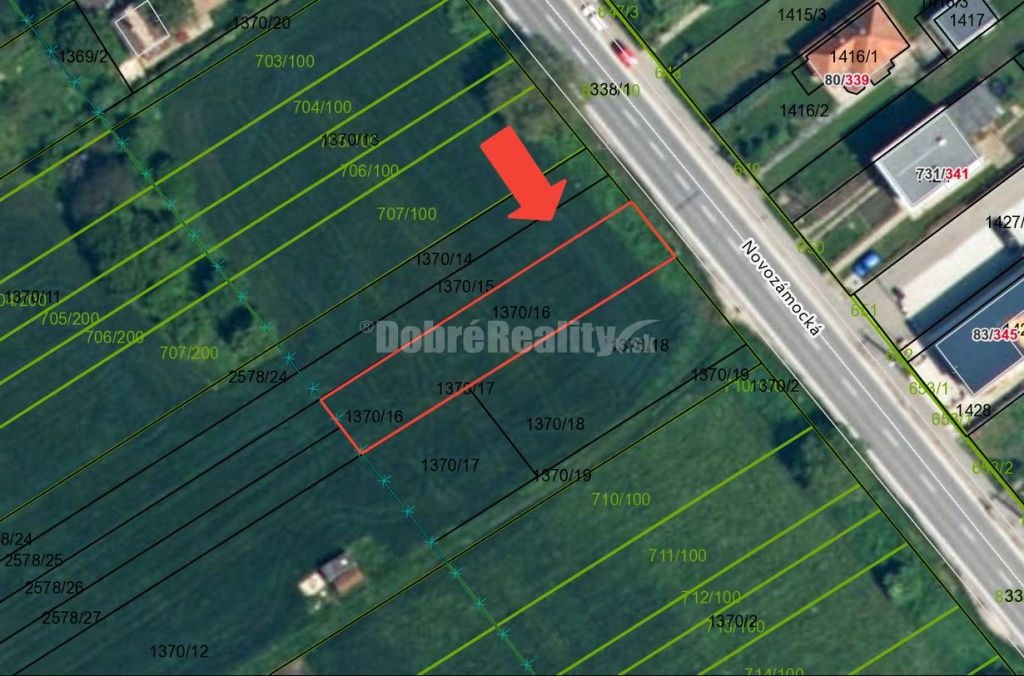 Rovinaty pozemok 537m2 - prímestska časť Nitry - 3