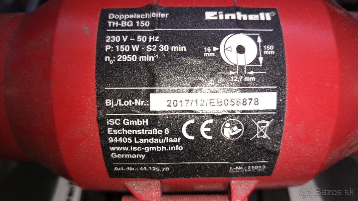 Brúska Einhell TH BG 150 - 3